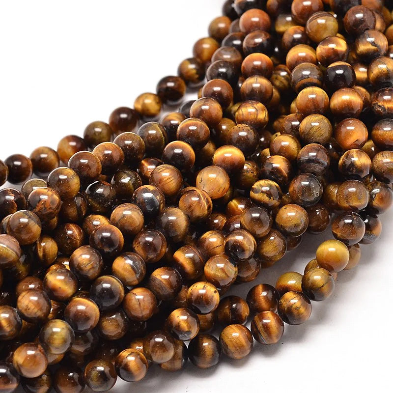 Tigers Eye Wood Bead Bracelets: Harnessing Strength and Clarity