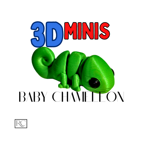 3D Mini Chameleon