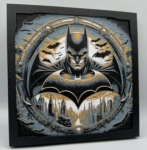 Batman Gold 3DPrint Artwork