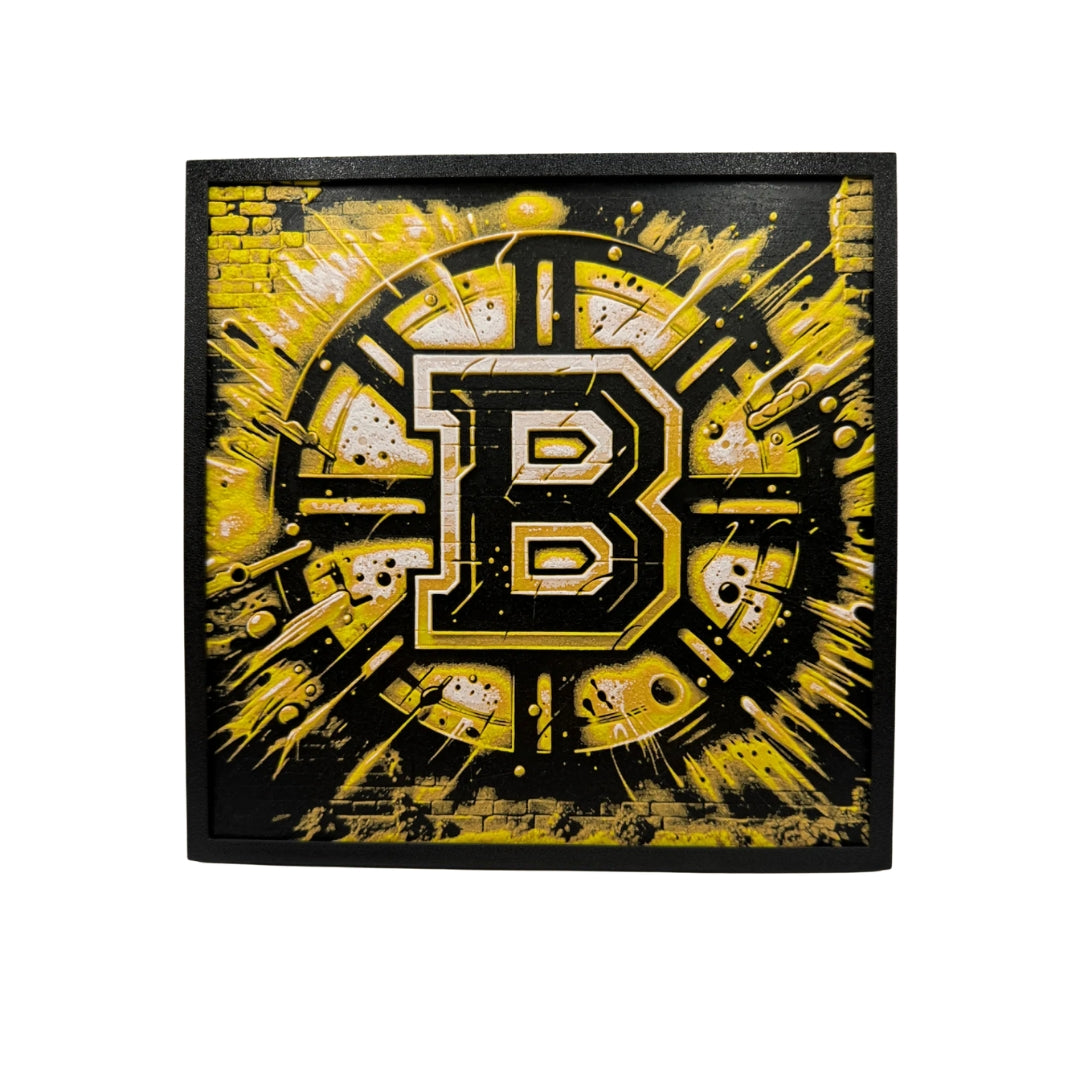 Boston Bruins 3D Print Artwork