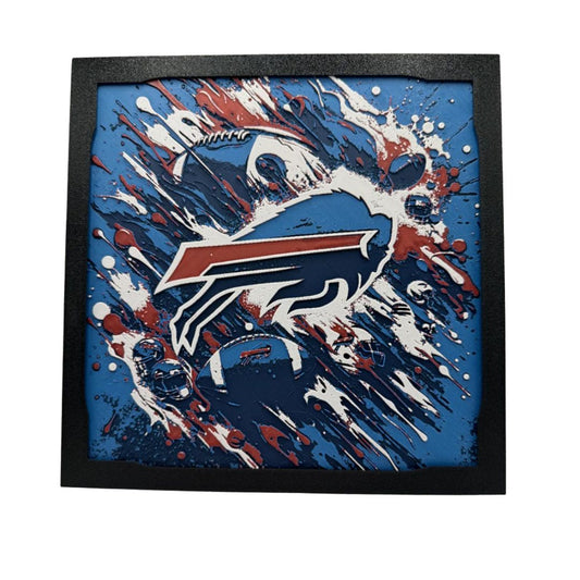 Buffalo Bills 3D Print Artwork