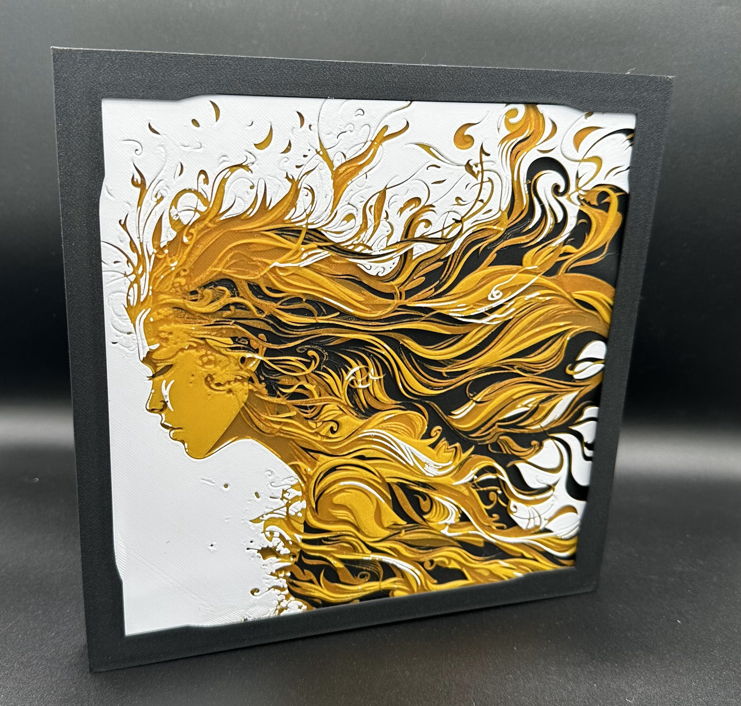 Elemental Fire 2 3DPrint Artwork