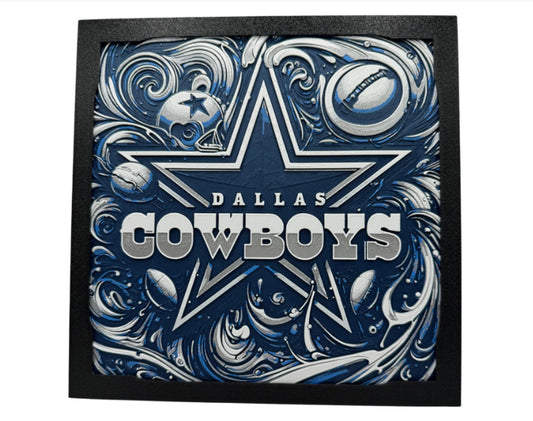 Dallas Cowboys 3D Print Artwork