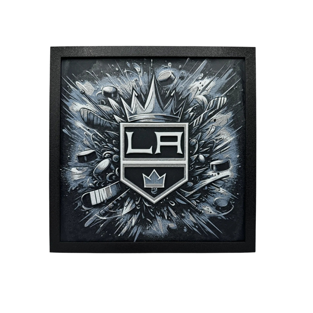 Los Angeles Kings 3D Print Artwork