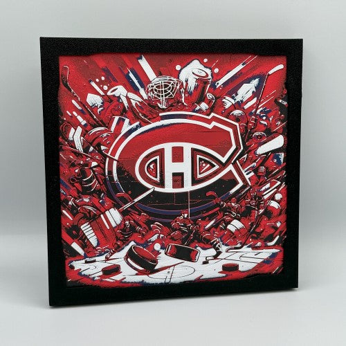 Montreal Canadiens 3D Print artwork