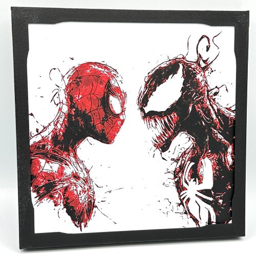 Spider-man Venom 3DPrint Artwork