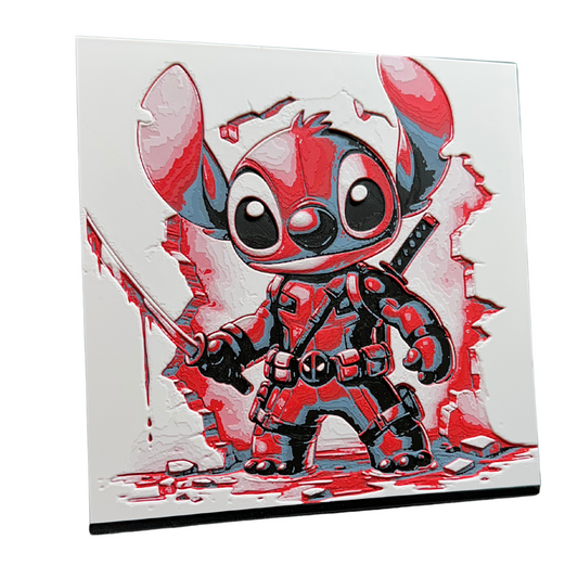 Stitch - Deadpool Cosplay 3DPrint Artwork