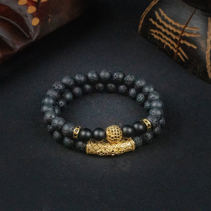 Spiritual Harmony beaded bracelet - 2pc Bead Bracelet Sets - Reico Creations